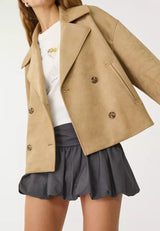 Calista Suede Jacket - XL