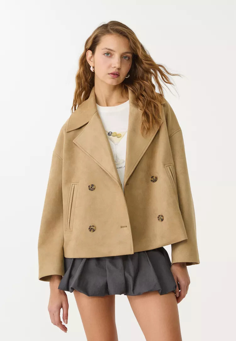 Calista Suede Jacket - XS