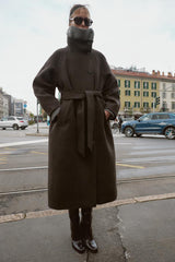 Adriana Wool Belt Coat