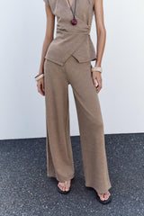 Selene Textured Co-ord set - Beige - M