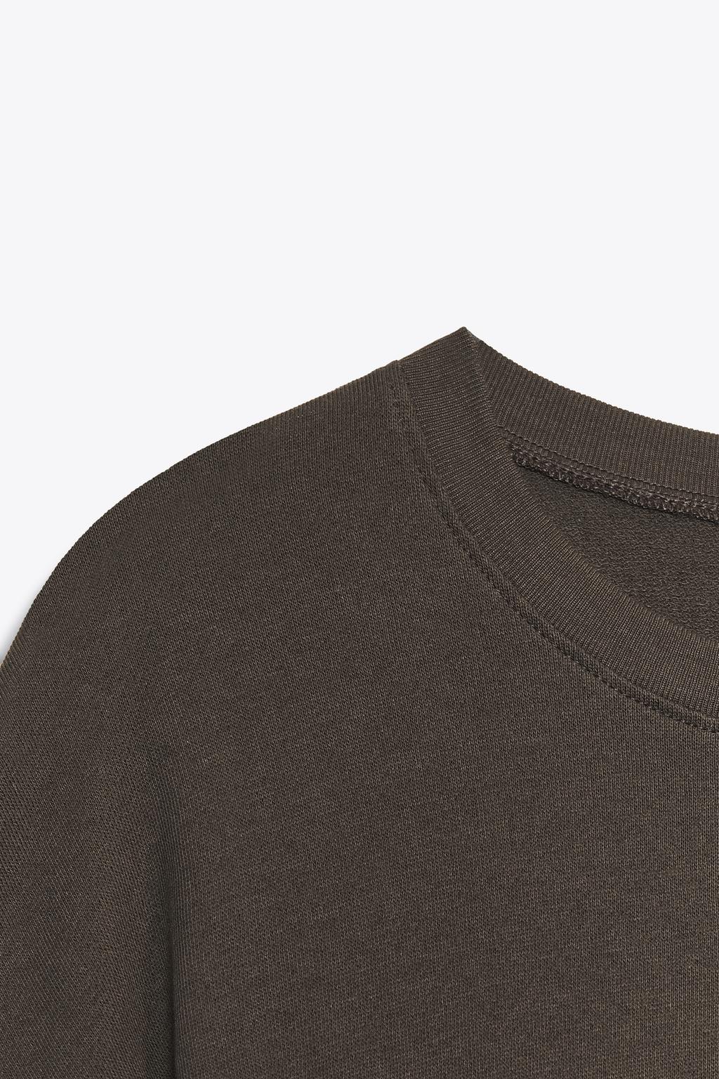 Estelle Crop T-Shirt - Brown - XL