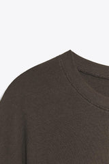 Estelle Crop T-Shirt - Brown - XL
