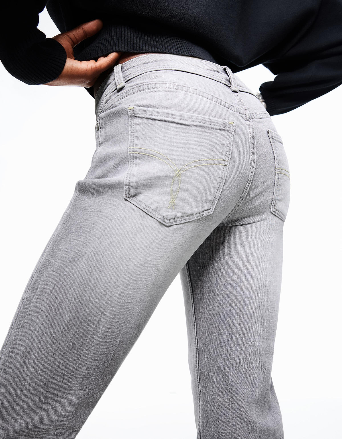 Grey Bootcut Jeans - UK 10 (M)