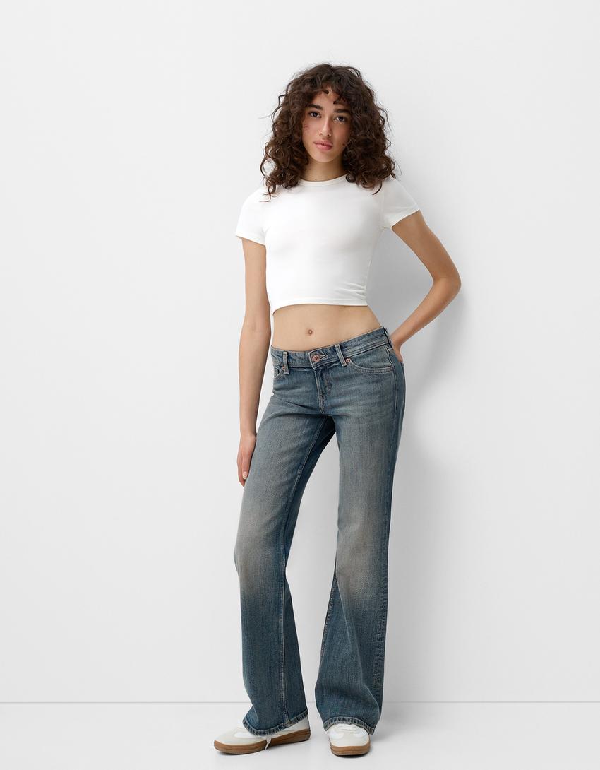 Quinn Low Waist Jeans - Light Blue - 04