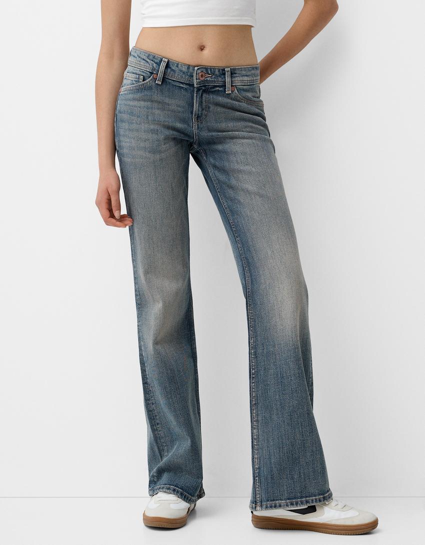 Quinn Low Waist Jeans - Light Blue - 04