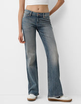 Quinn Low Waist Jeans - Light Blue - 04