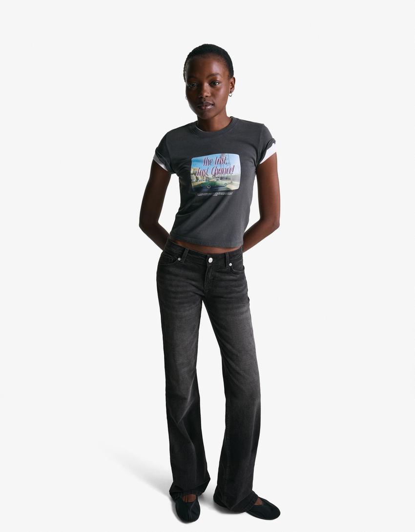 Quinn Low Waist Jeans - Light Blue - 10