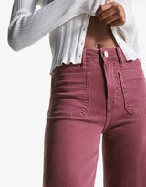 Kaia Wide Pocket Jeans - Black - UK 10 (M)