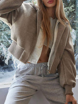 Aria Cropped Wool Jacket