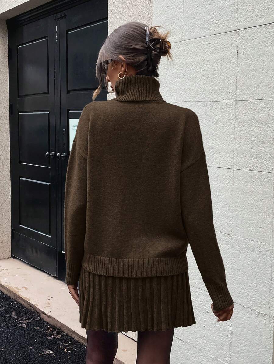 Emily Knit Set - Beige - XS