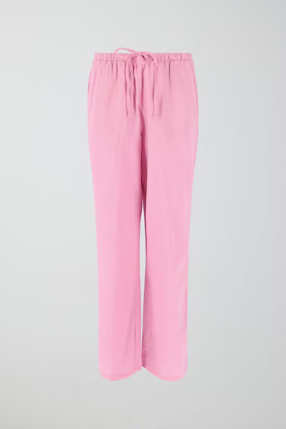 Amaya Linen Blend Trousers - Yellow - UK 14 (XL)