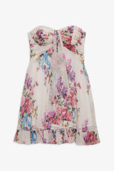 Flora Mini Dress - Yellow - S