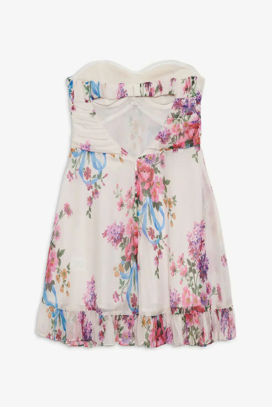 Flora Mini Dress - Yellow - M