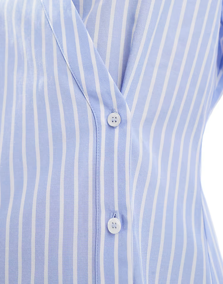 Maelle Wrap Shirt - L