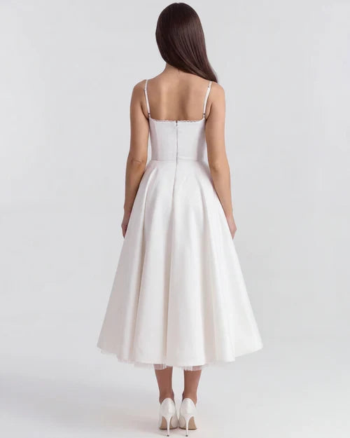 Selene | Midi Dress - Pink - XL