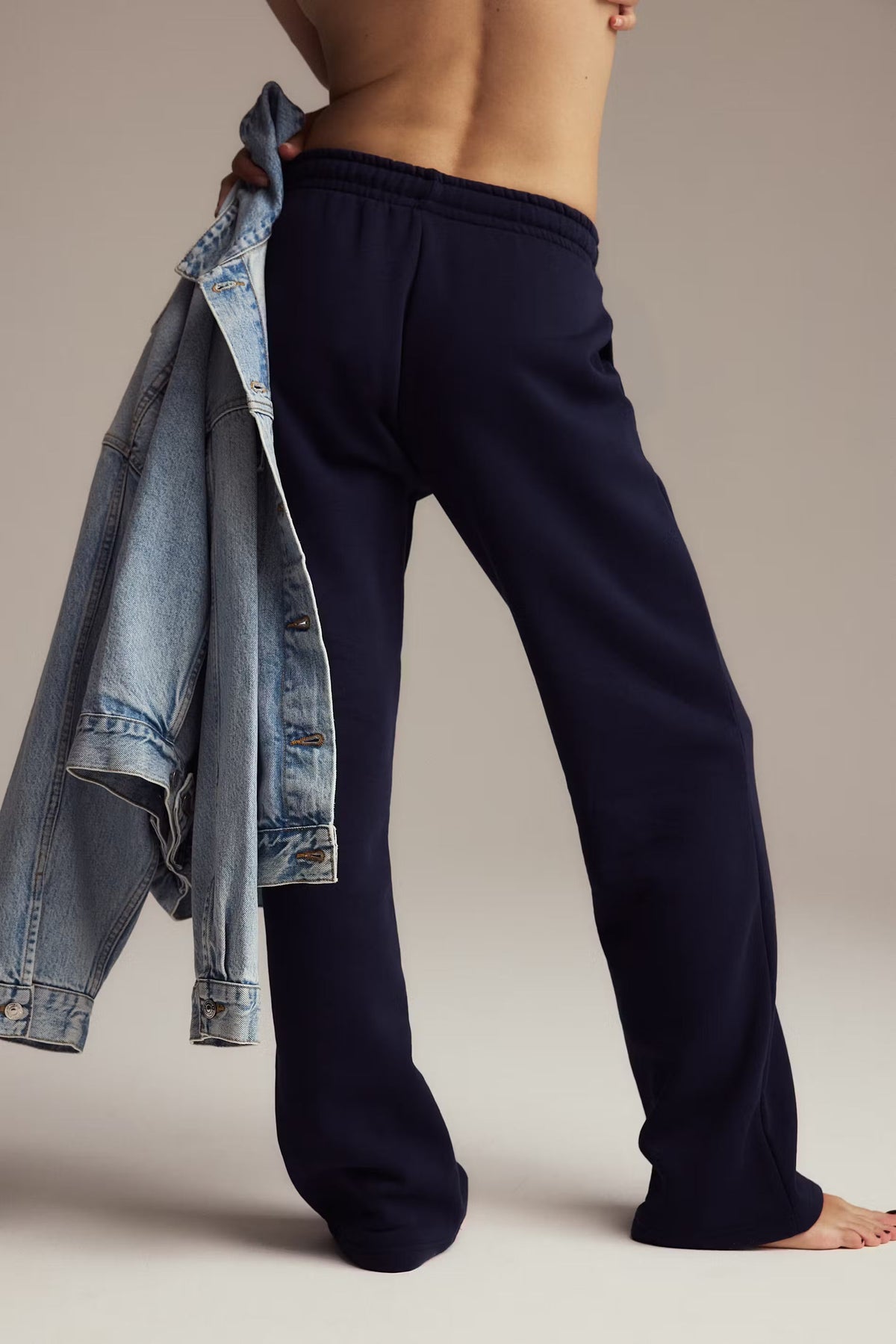 Inès Straight Sweatpants - Beige - UK 8 (S)