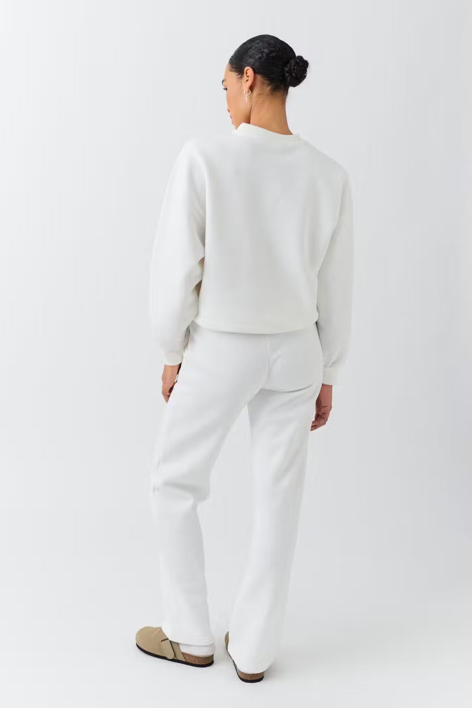 Inès Straight Sweatpants - Baby Pink - UK 8 (S)