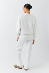 Inès Straight Sweatpants - Baby Pink - UK 8 (S)