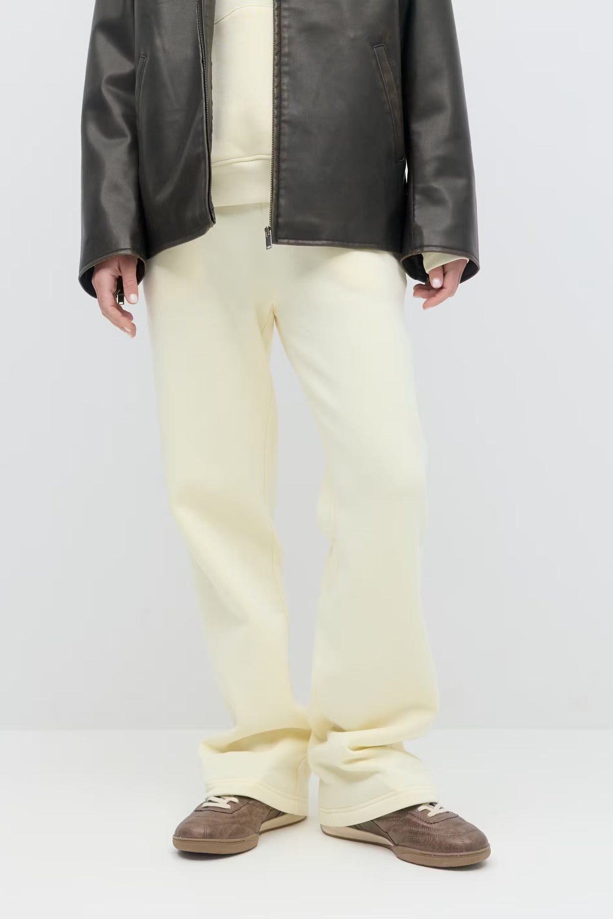 Inès Straight Sweatpants - Yellow - UK 8 (S)