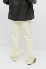 Inès Straight Sweatpants - Yellow - UK 6 (XS)
