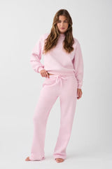 Inès Straight Sweatpants - Bordeaux - UK 10 (M)