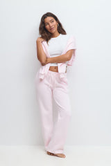 Inès Straight Sweatpants - Beige - UK 10 (M)