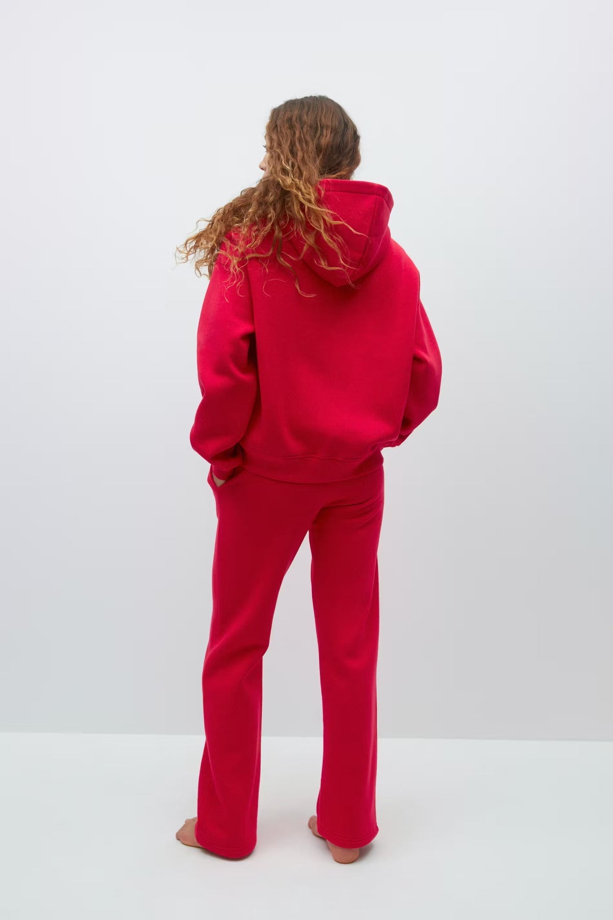 Inès Straight Sweatpants - Pink - UK 8 (S)