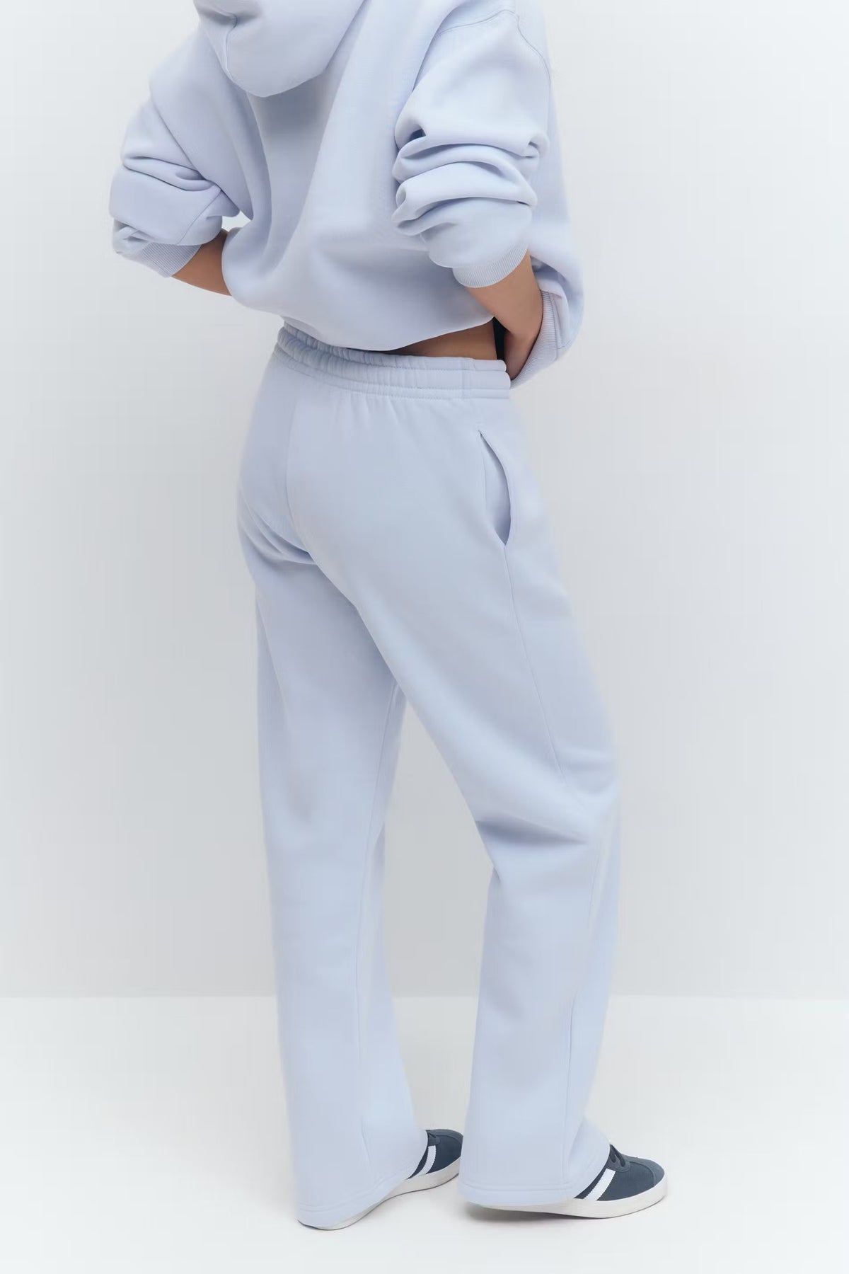 Inès Straight Sweatpants - Light Brown - UK 12 (L)