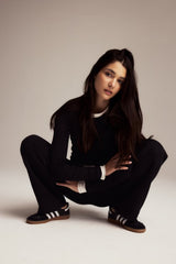 Inès Straight Sweatpants - Light Brown - UK 6 (XS)