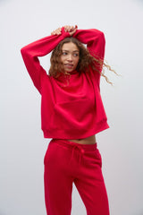 Inès Original Hoodie - Bordeaux - XS