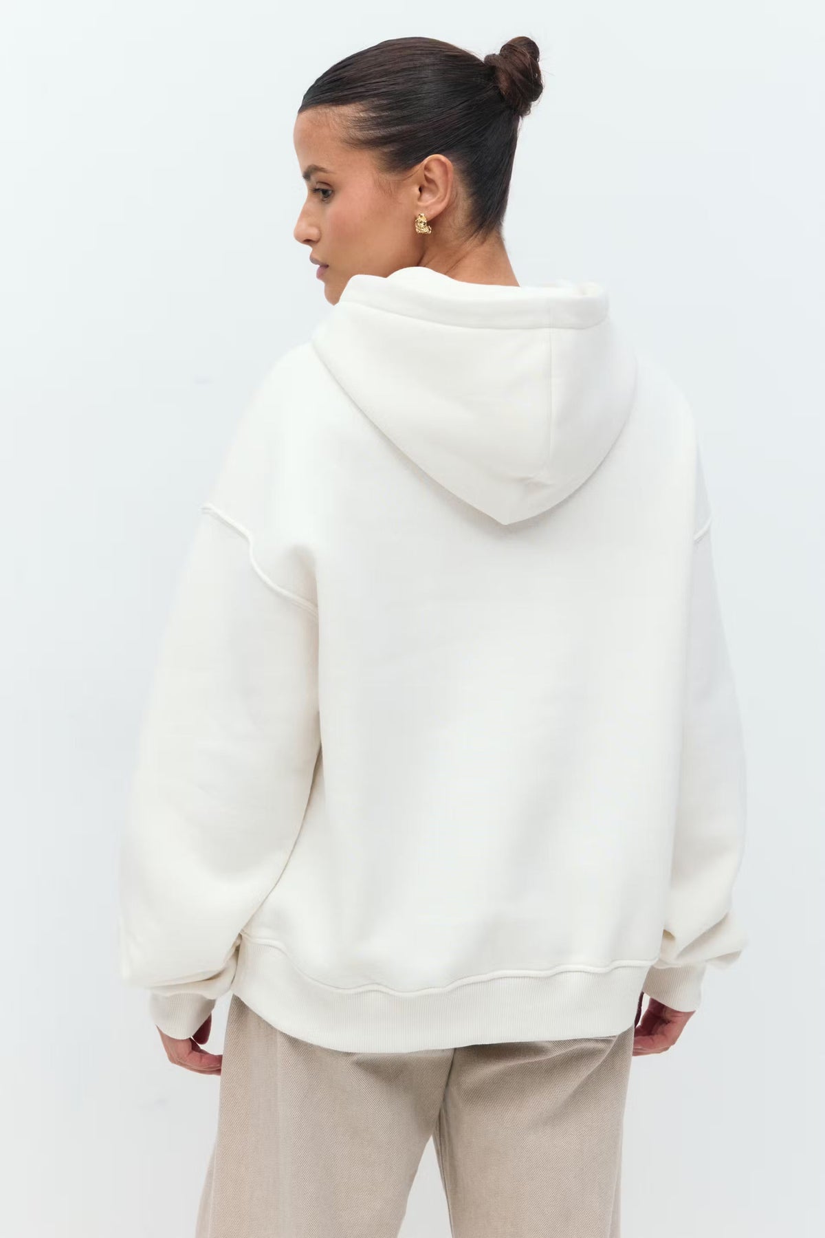 Inès Original Hoodie - Brown - XS