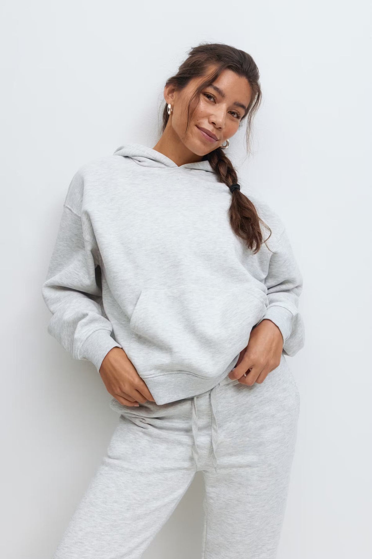 Inès Original Hoodie - Light Gray - XXS
