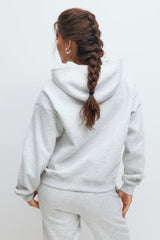 Inès Original Hoodie - Light Gray - S