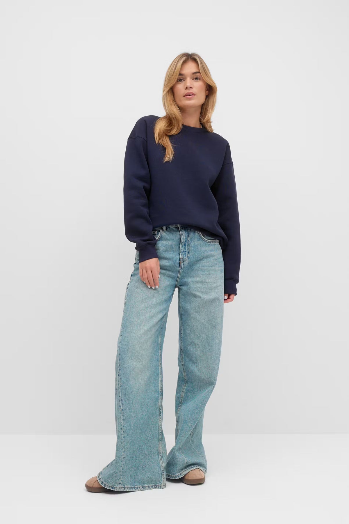 Inès Sweater - Light Gray - XL