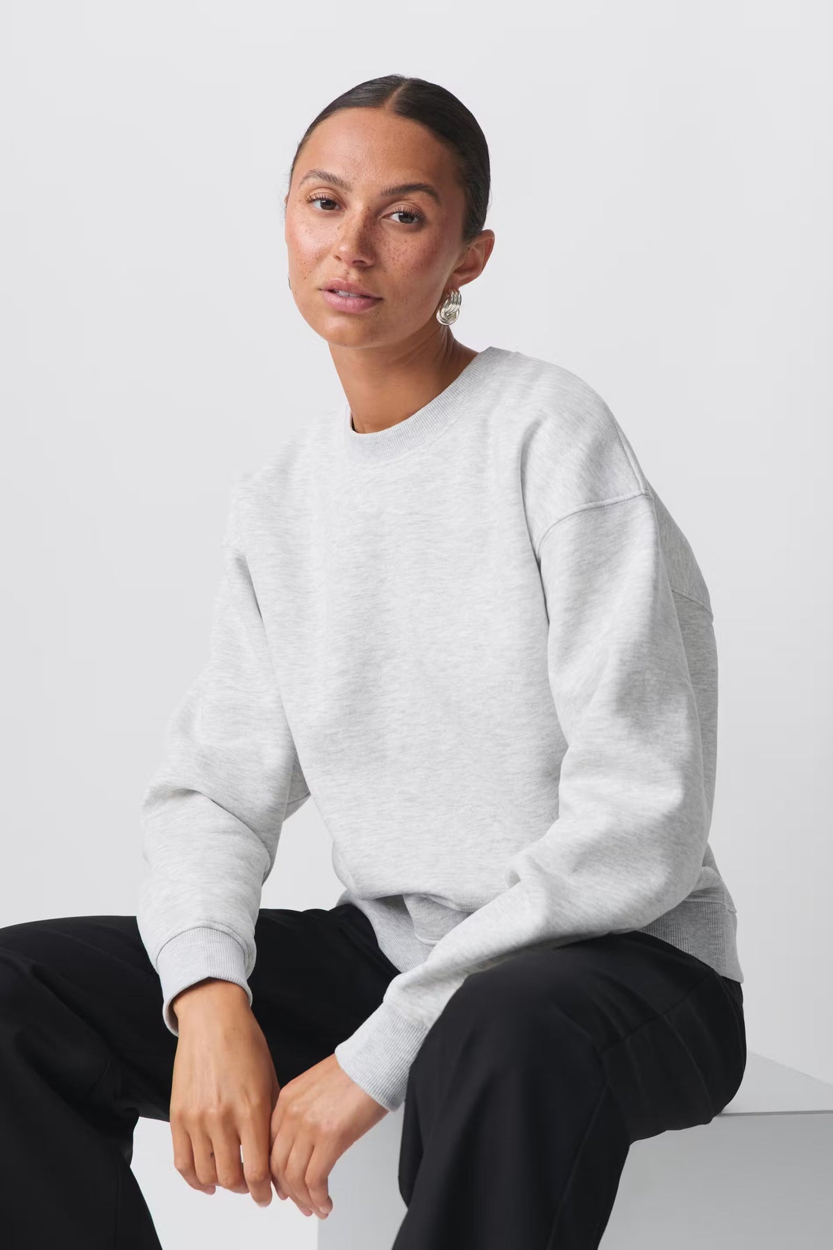 Inès Sweater - Light Gray - S