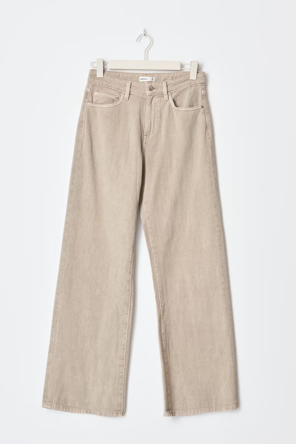 Olivine Perfect Wide Jeans - UK 8 (S) - Pink