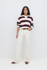 Olivine Perfect Wide Jeans - UK 6 (XS) - White