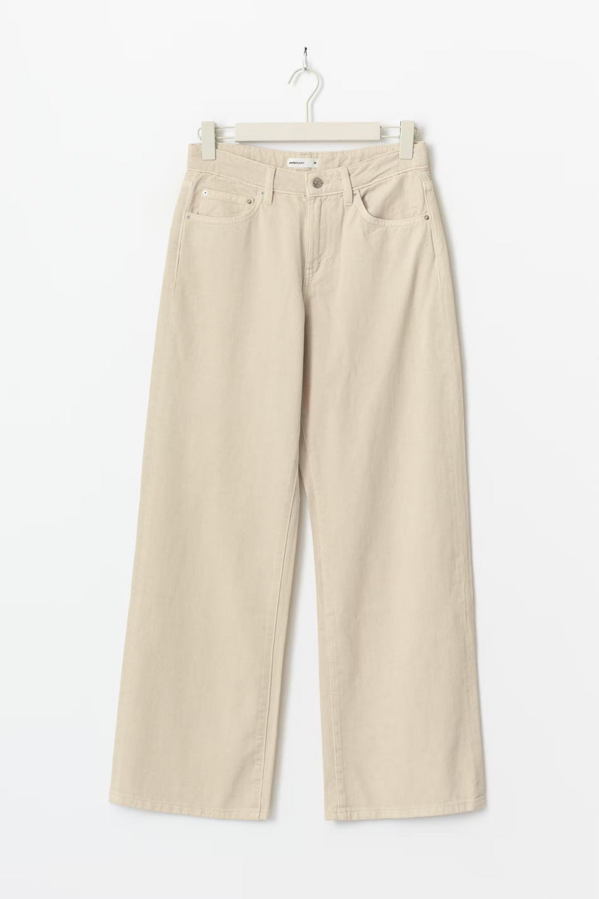 Olivine Perfect Wide Jeans - UK 10 (M) - Yellow