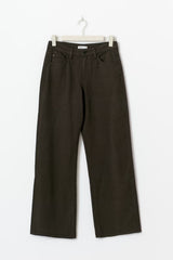 Olivine Perfect Wide Jeans - UK 12 (L) - Taupe