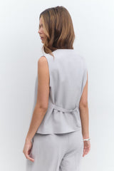 Zelia Loose Tailored Set - S