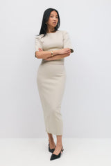 Aviana Midi Set - Beige - XL