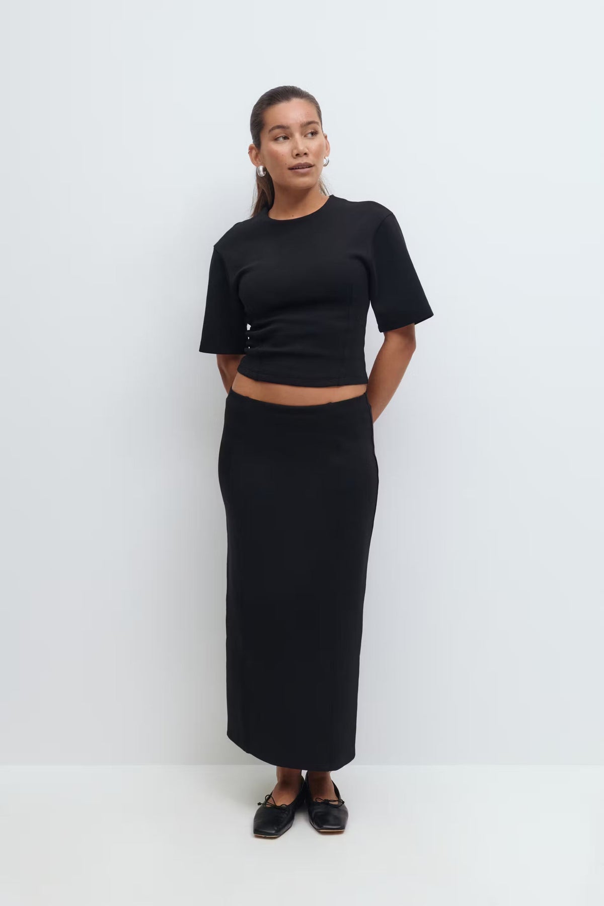 Aviana Midi Set - Black - M