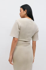Aviana Midi Set - Beige - L