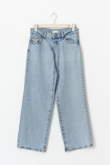 Eleni Low Wide Jeans - UK 8 (S) - Gray
