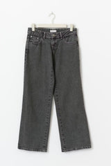 Eleni Low Wide Jeans - UK 12 (L) - Gray