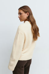 Isabel Knit Sweater - S - Pink