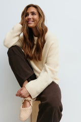 Isabel Knit Sweater - S - Yellow
