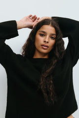 Isabel Knit Sweater - M - Light Brown