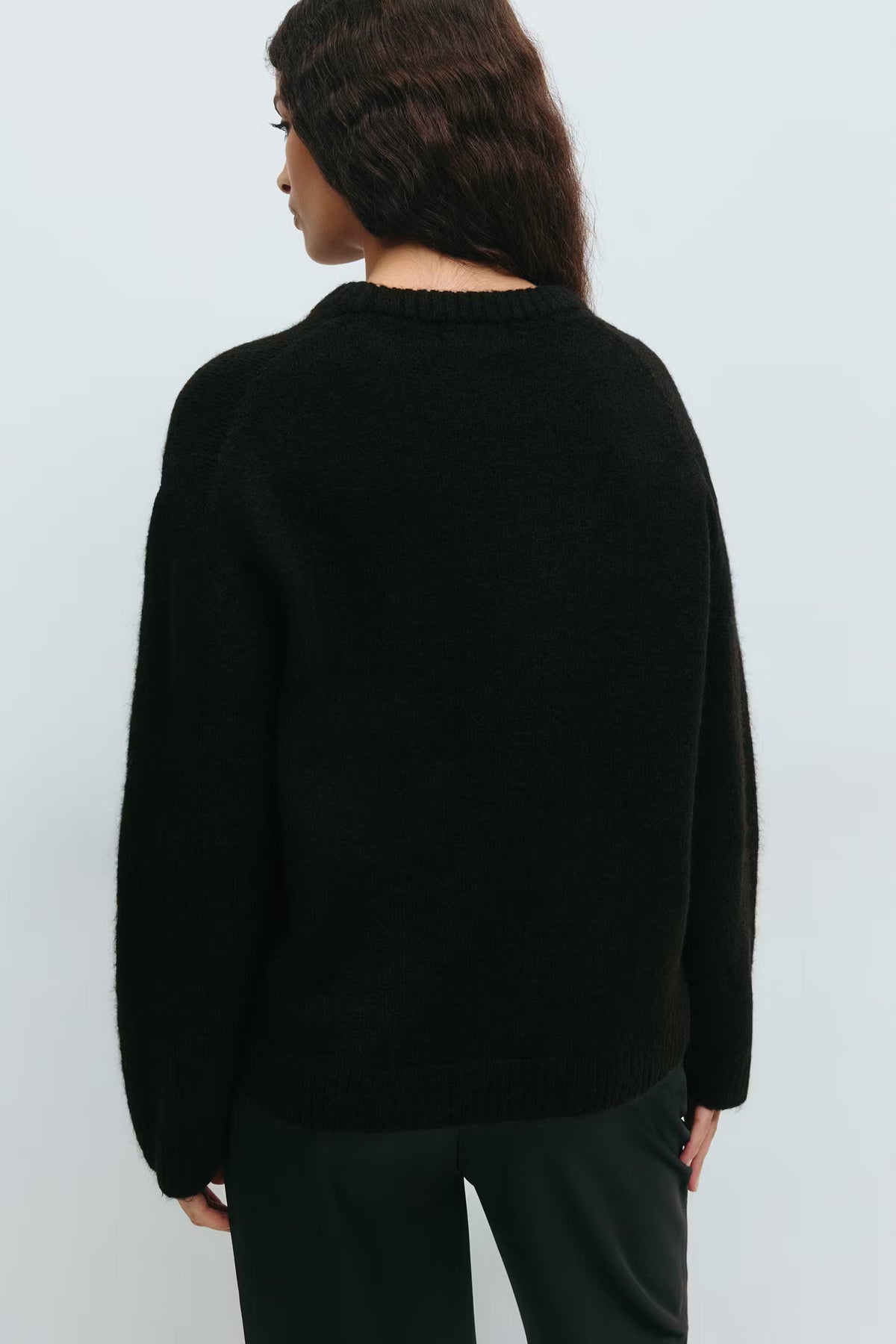 Isabel Knit Sweater - M - Dark Green