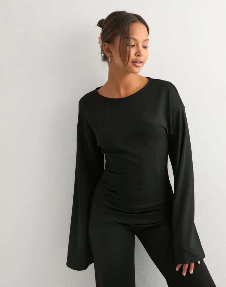 Ellie Lounge Set - Black - S